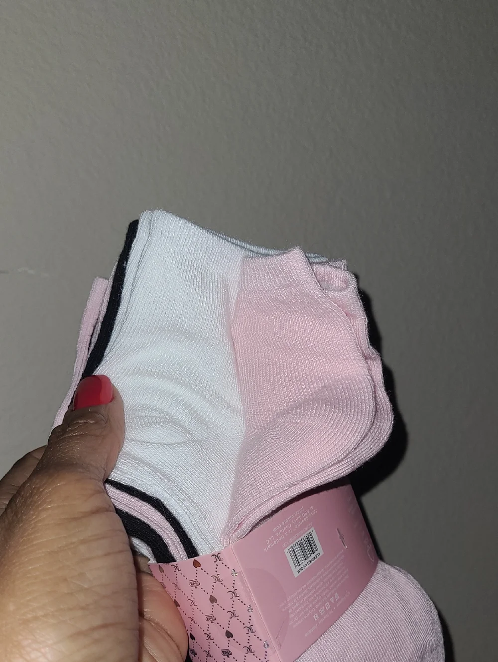 Juicy Couture Black Low-Cut Socks - 8 Pairs